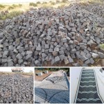 Onur granit küptaş bazalt küptaş uygulama ekibi Me